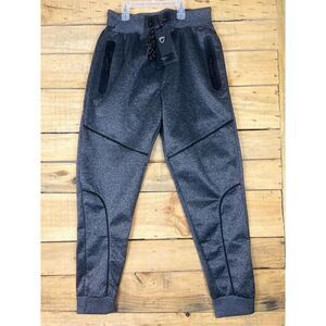Fried Denim Gray & Black Athletic Joggers Sweats Women Small